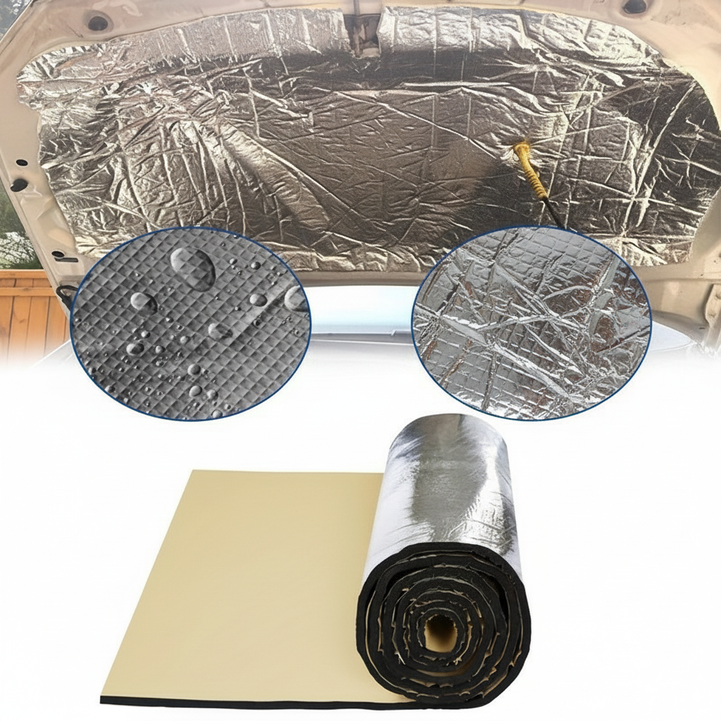Aluminum Foil Heavy Duty - 5/10mm Thick-Aluminum Foil Soundproofing Heat Insulation