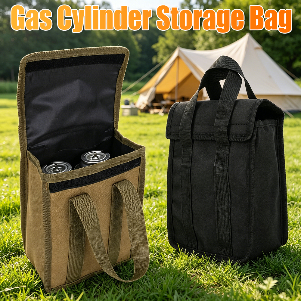 Camping Cooking Utensils Storage - Outdoor Camping Gas Tank Storage Bag