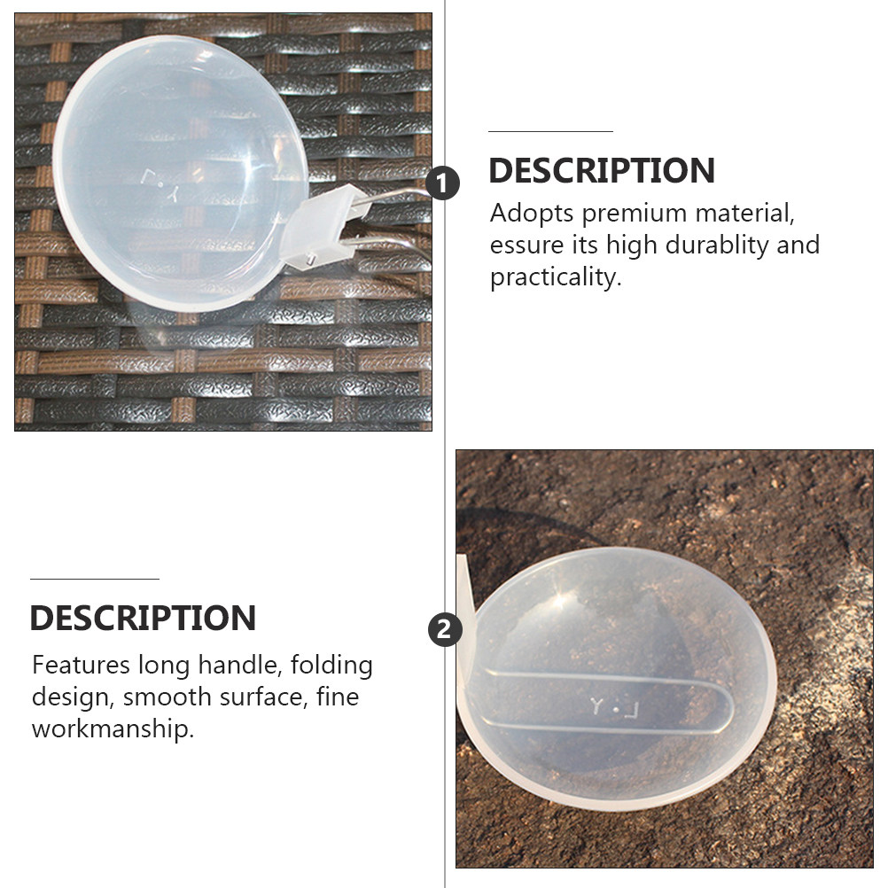 Camping Hiking Cooking - 4Pcs Compact Folding Soup Ladle Smooth