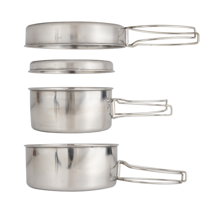 Camping Cooking Set Jetboil - CLS 4-Piece Stainless Steel Camping Cookware