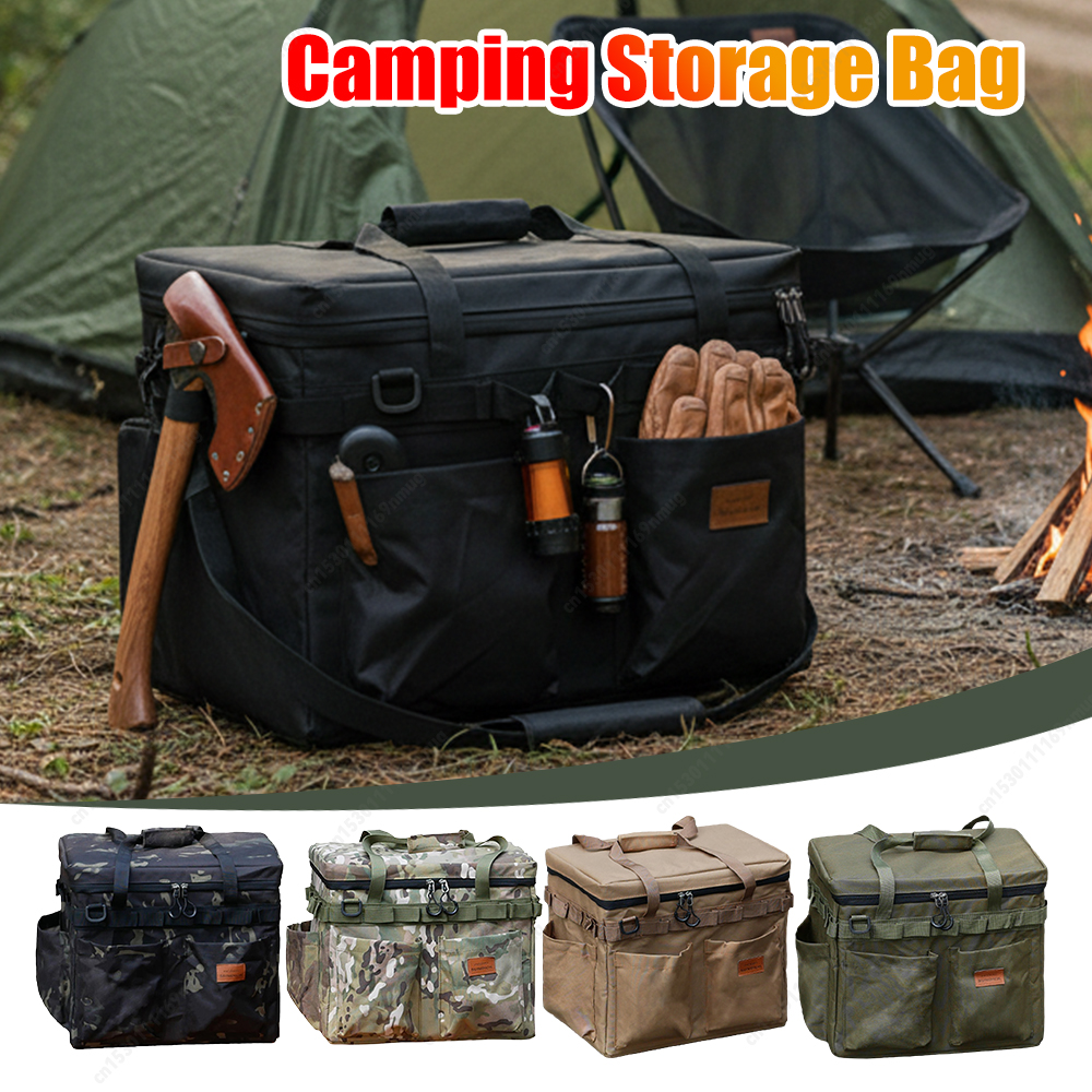 Camping Cooking Utensils Storage - Camping Cooking Utensil Organizer Multifunctional Camping
