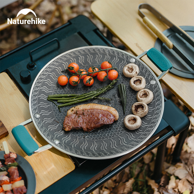 Camping Hiking Cooking - Naturehike BBQ Cooking Grill Pan Camping