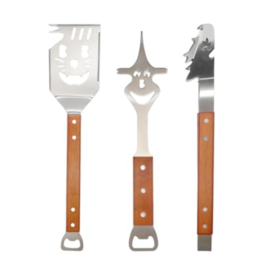 Camping Cooking Tool Set - 7 in 1 Stainless Steel BBQ