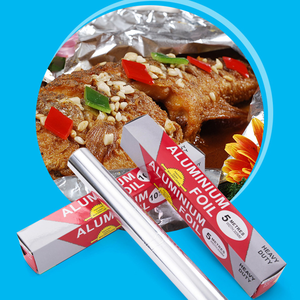 3 Rolls Aluminum Foil Roll 5M  - Aluminum Foil Heavy Duty avis et prix