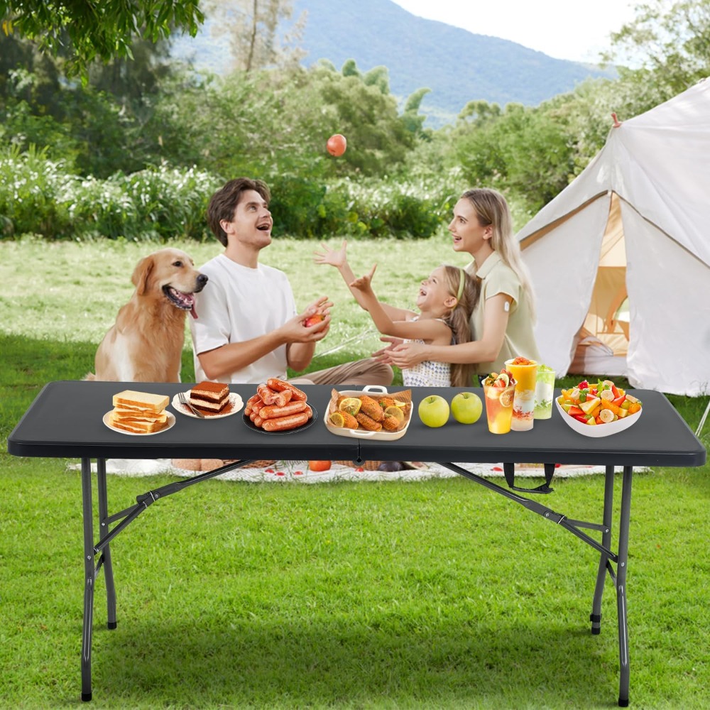 6 FT Folding Camping Table Hea - Camping Cooking Table avis et prix