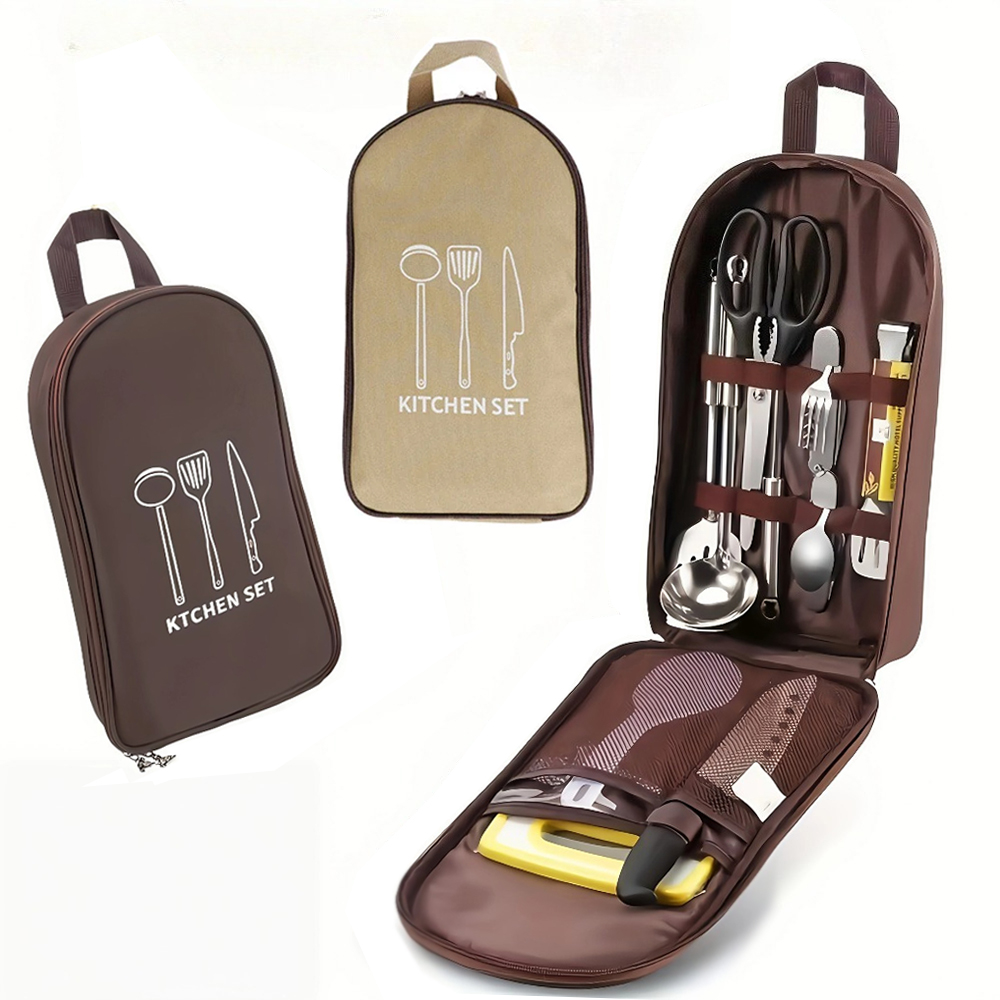 portable Outdoor Cook Bag Camp - Camping Cooking Utensils Storage avis et prix
