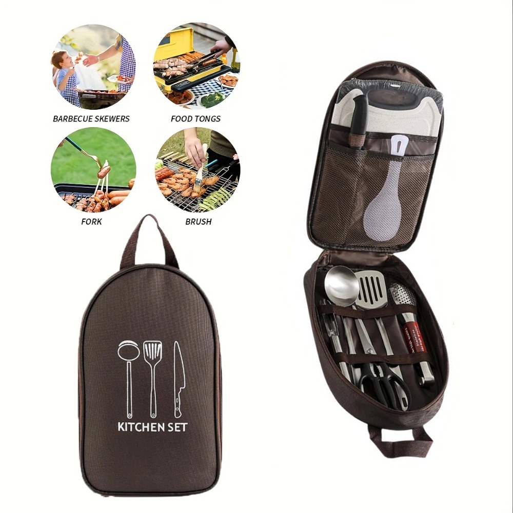 portable Outdoor Cook Bag Camp - Camping Cooking Utensils Storage avis et prix