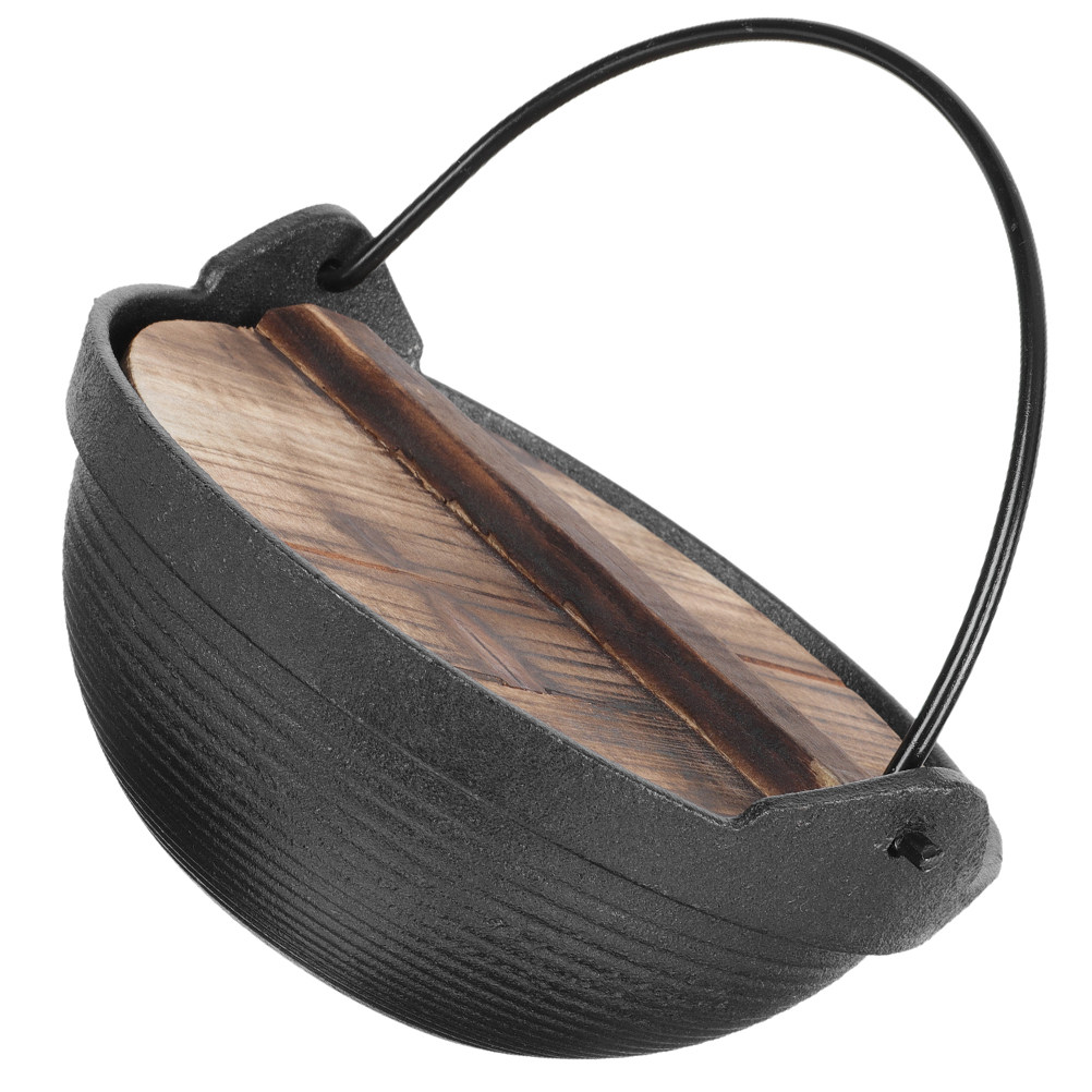 Premium Cast Iron Hanging Pot  - Japanese Camping Cooking avis et prix