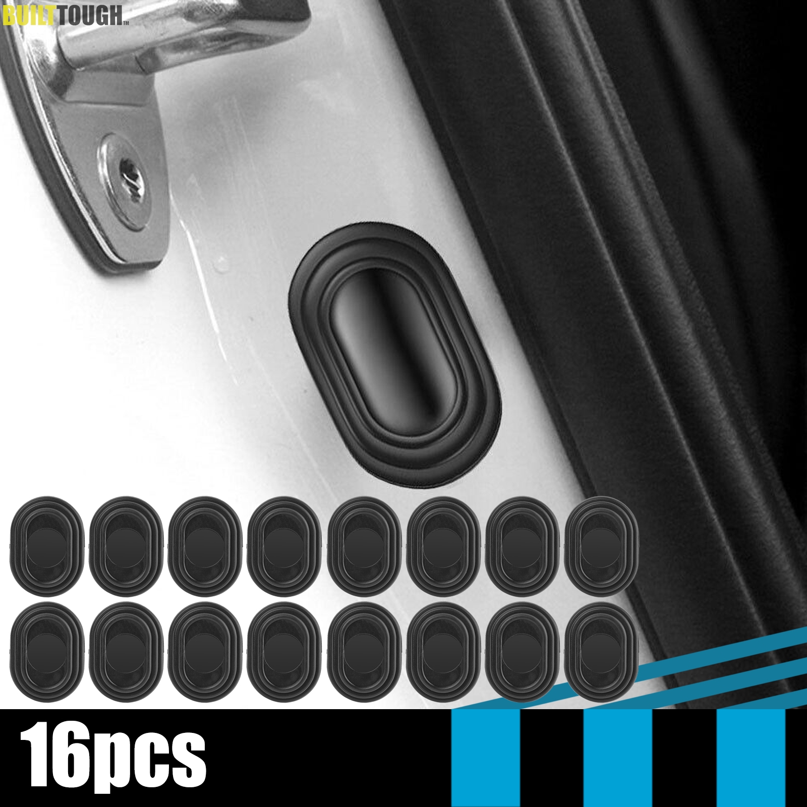 16pcs Car Door Anti-shock Sili - Aluminum Foil Heavy Duty avis et prix