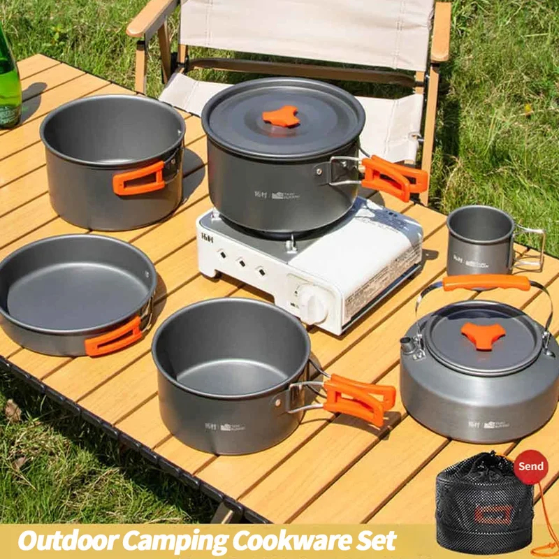 Camping Cookware Set – Outdoor - Camping Cooking Utensils Storage avis et prix