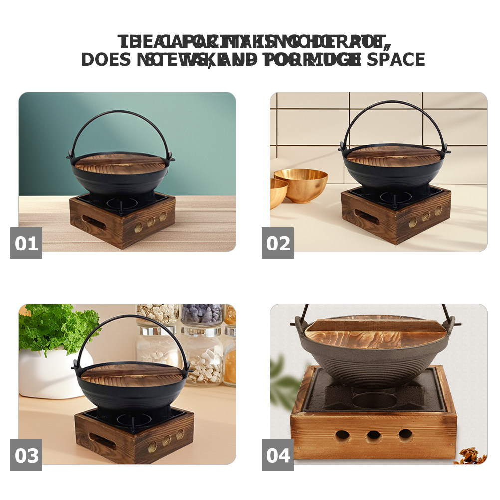 1Set Cast Iron Japanese Sukiya - Japanese Camping Cooking avis et prix