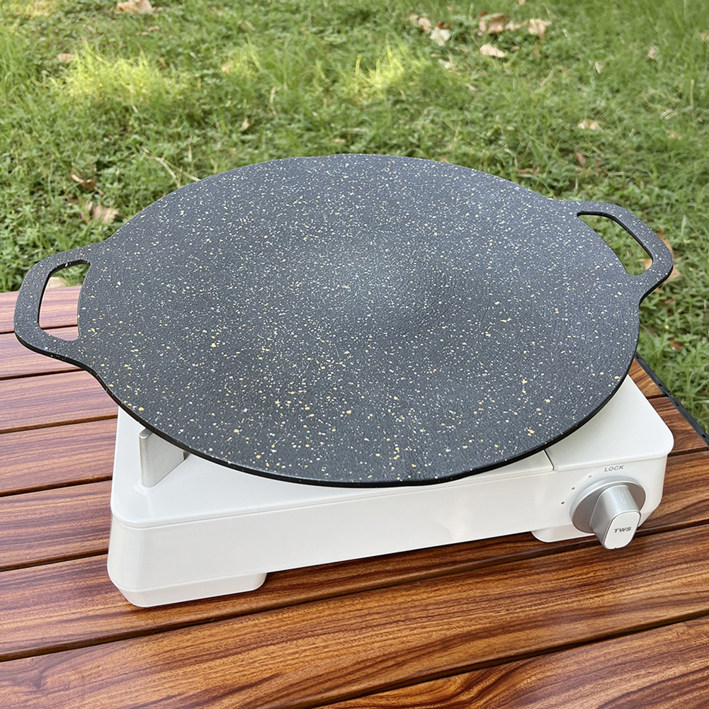 Grilling Pan Non-stick Oil Fry - Camping Cooking Range avis et prix