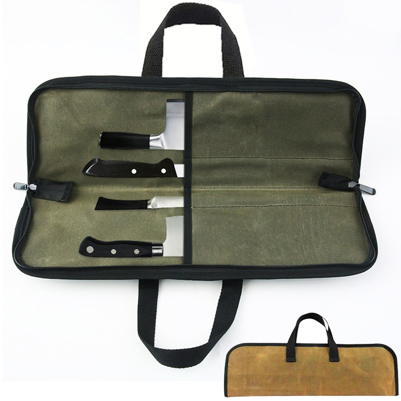Camping Canvas Chef Knife Bag  - Japanese Camping Cooking avis et prix