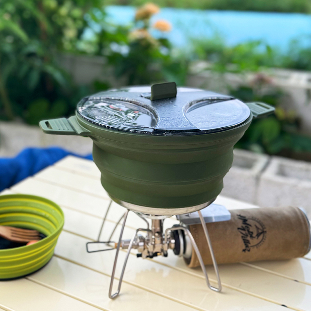 Outdoor Camping Folding Pot, S - Camping Hiking Cooking avis et prix
