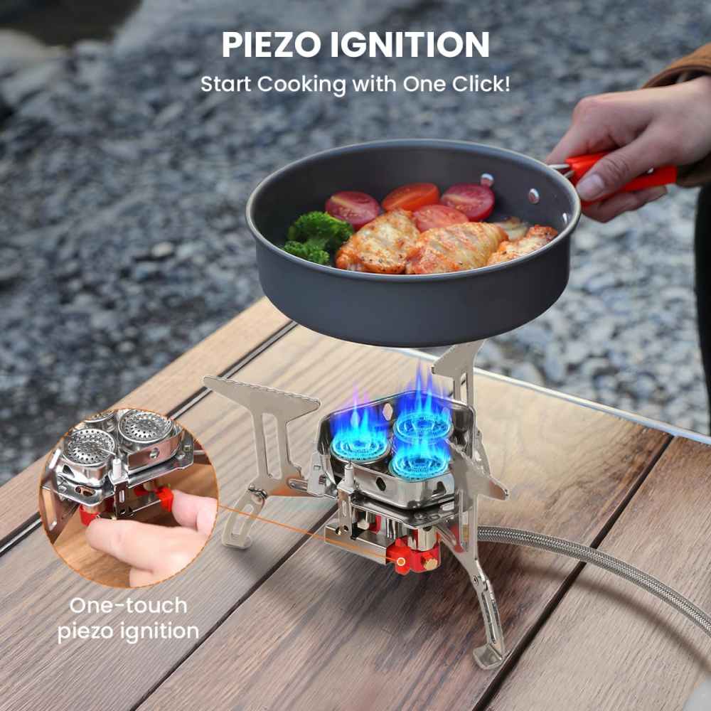 Outdoor Portable Burner Travel - Camping Cooking Food avis et prix