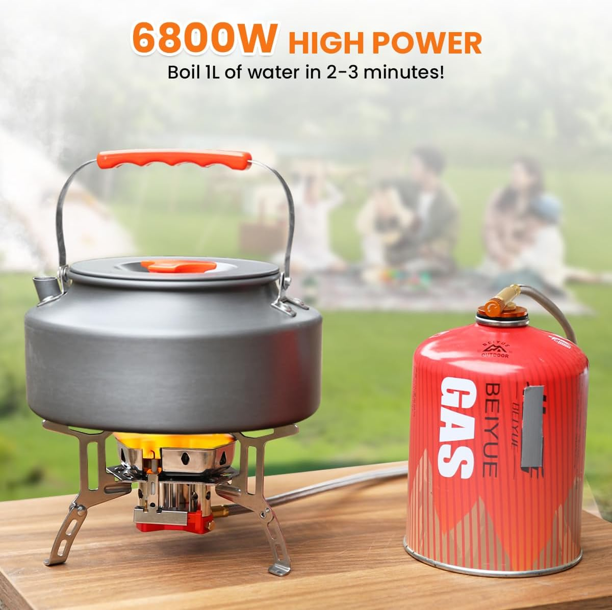 Outdoor Portable Burner Travel - Camping Cooking Food avis et prix