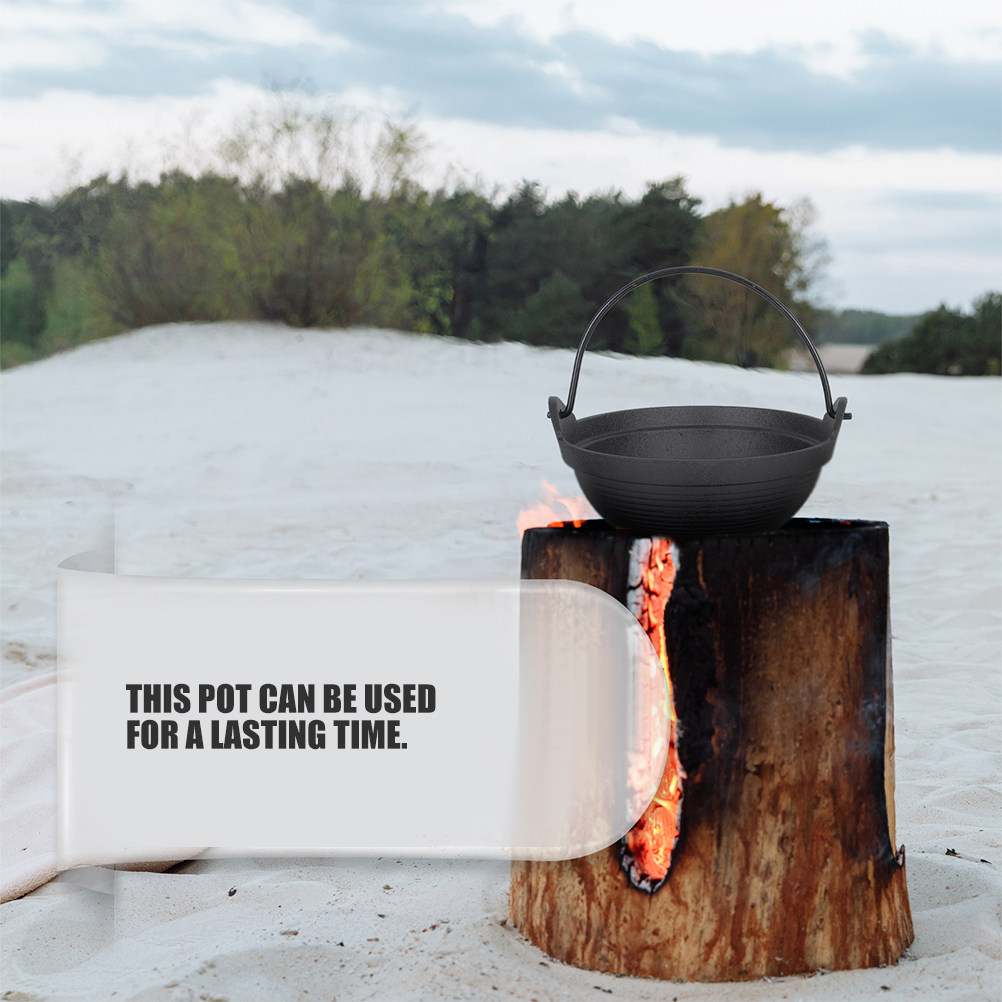 Premium Cast Iron Hanging Cook - Japanese Camping Cooking avis et prix