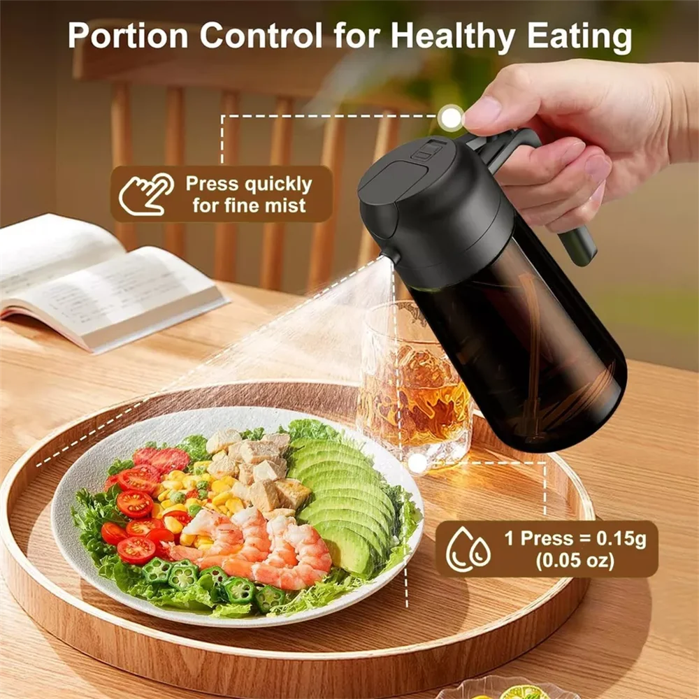 2-in-1 Glass Oil Sprayer & Dis - Camping Cooking Oil Bottle avis et prix