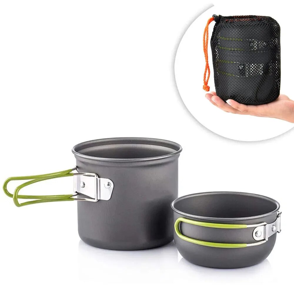 Camping Cookware Mess Kit Ultr - Camping Cooking Gear Set avis et prix