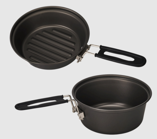 Lightweight Aluminum Alloy Cam - Camping Cooking Set With Kettle avis et prix