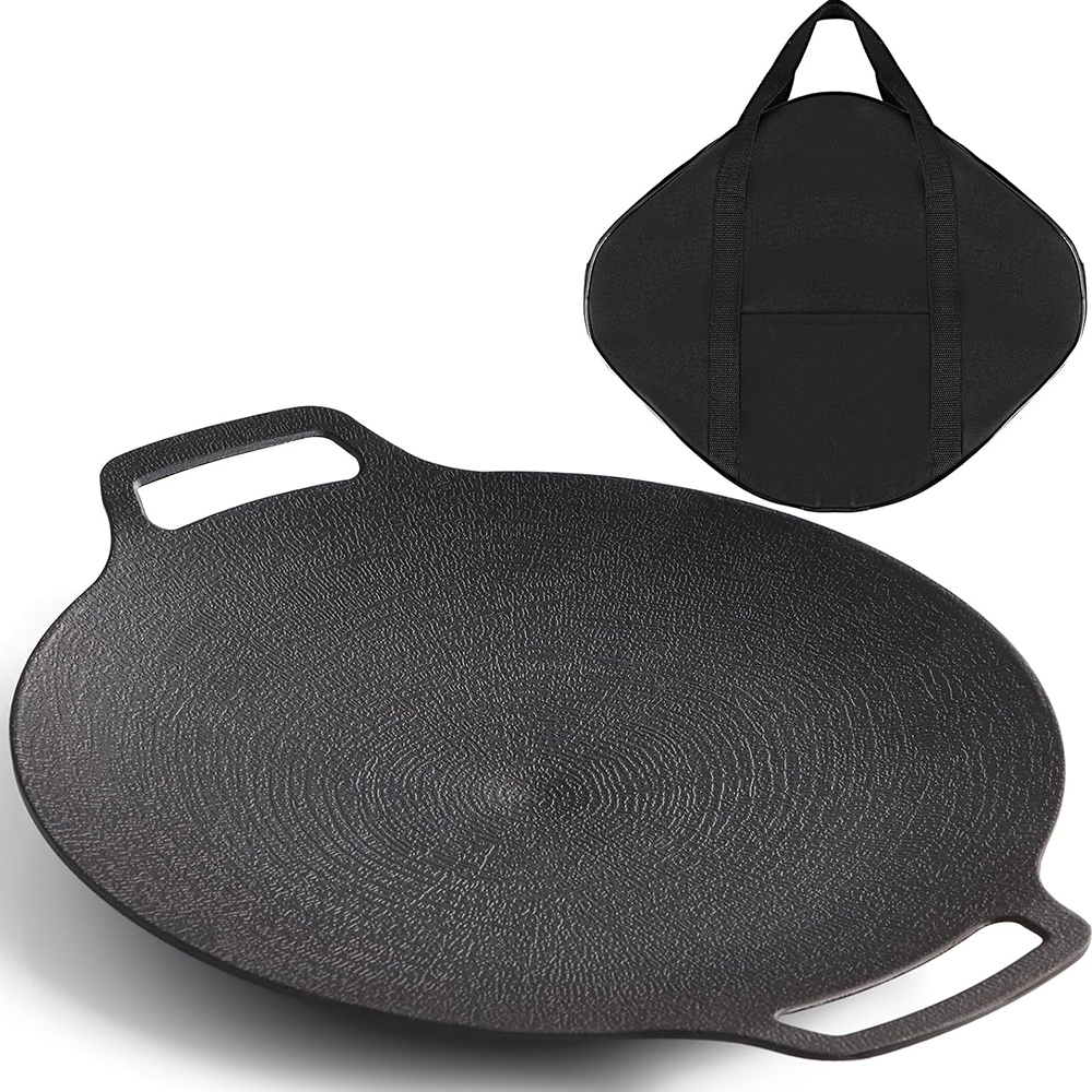 Korean BBQ Grill Pan Non-stick - Camping Cooking Range avis et prix