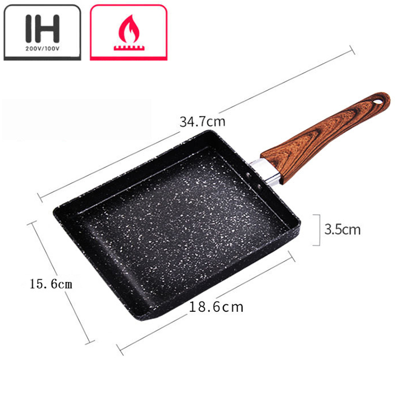 Japanese Omelette Pan Egg Roll - Japanese Camping Cooking avis et prix