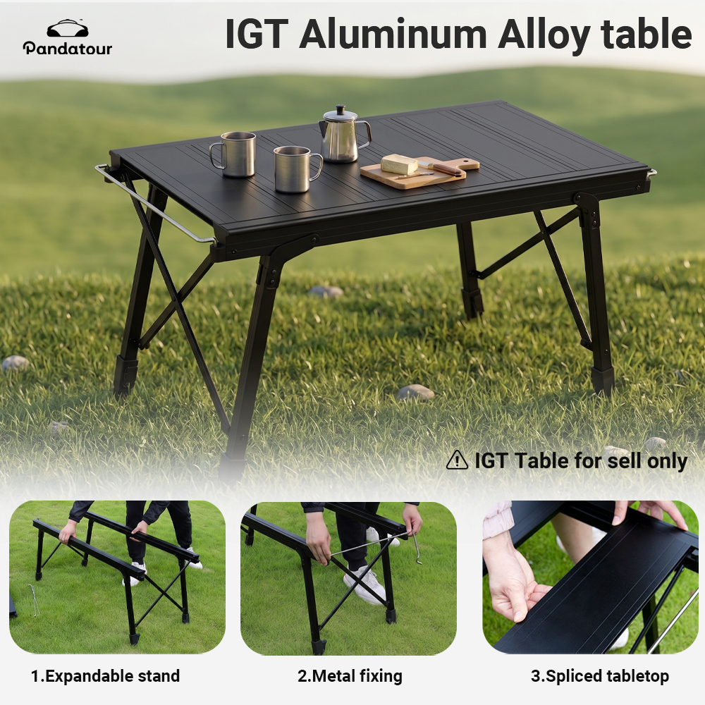 Pandatour Outdoor Camping IGT  - Camping Cooking Table avis et prix