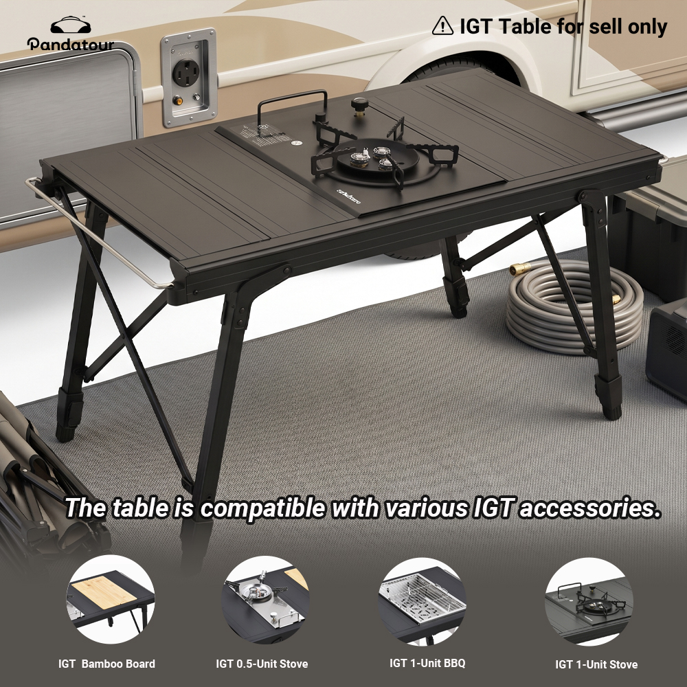 Pandatour Outdoor Camping IGT  - Camping Cooking Table avis et prix