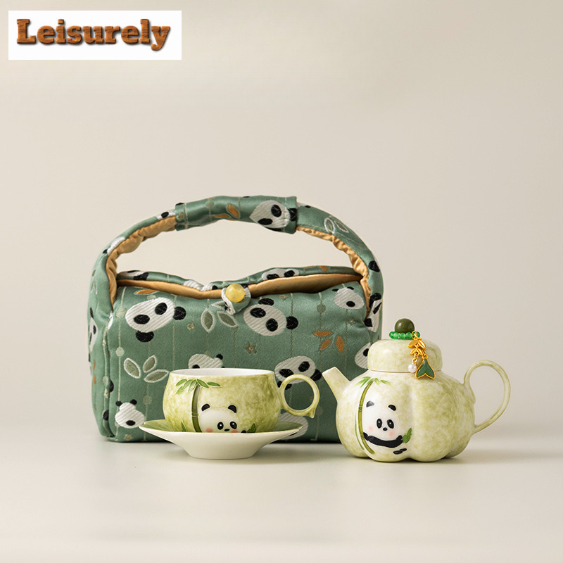 Hand-painted Panda Travel Tea  - Camping Cooking Utilities avis et prix