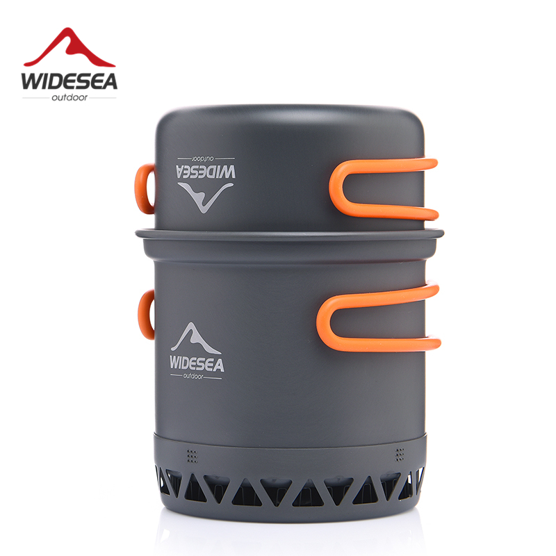 Widesea Camping Pot 1.3L 2.3L  - Camping Cooking Set Jetboil avis et prix