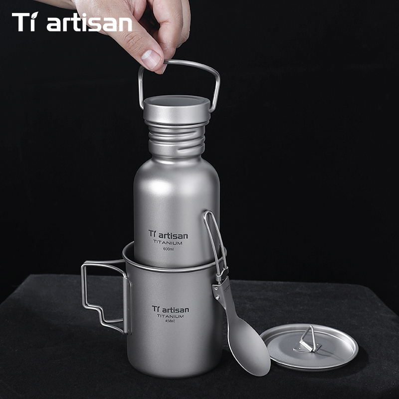 Tiartisan Titanium Cookware 3- - Camping Cooking Gear Set avis et prix
