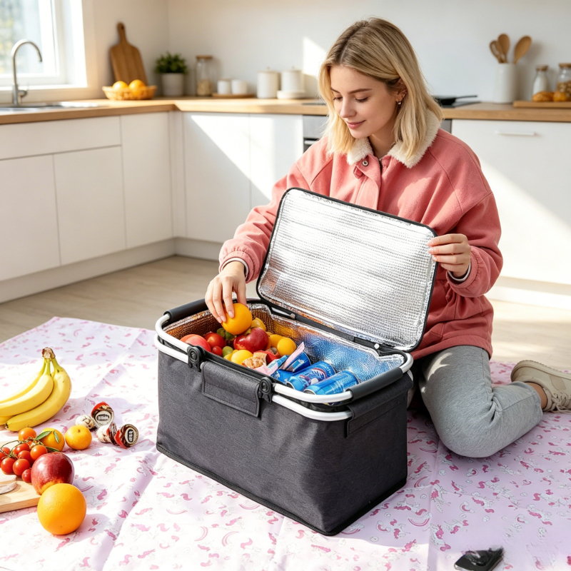 Foldable Large Capacity Insula - Camping Cooking Food avis et prix