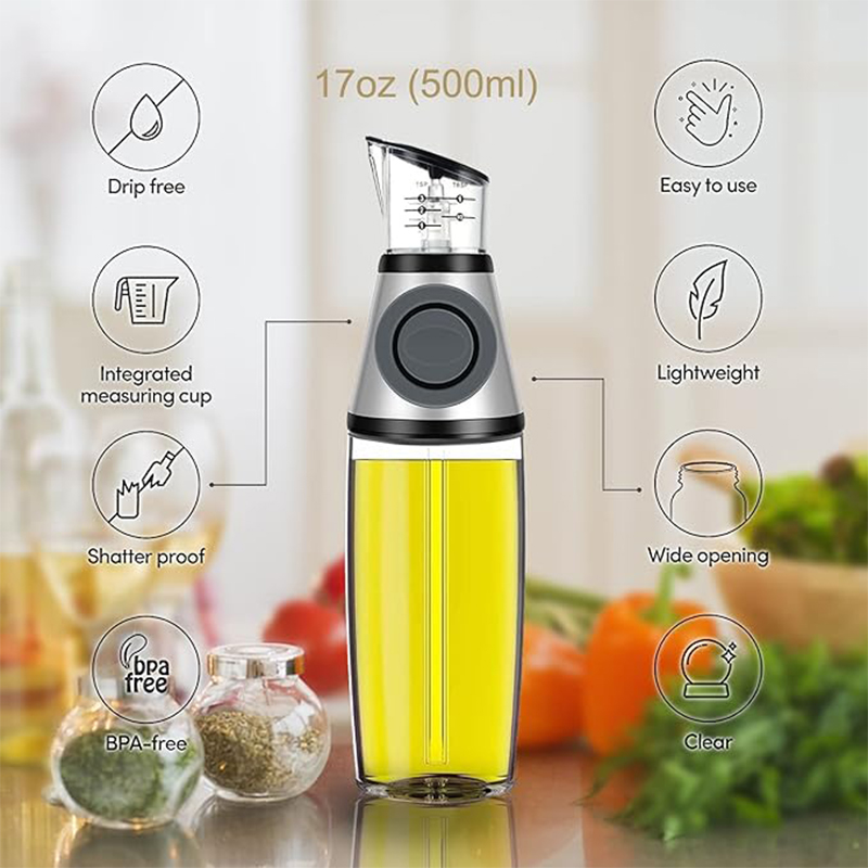250ml/500ml Superior Glass Oil - Camping Cooking Oil Bottle avis et prix