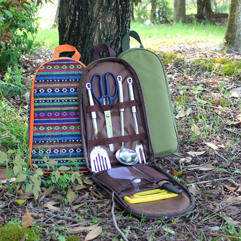 7pcs Camping Kitchen Utensil S - Camping Cooking Utensils Storage avis et prix