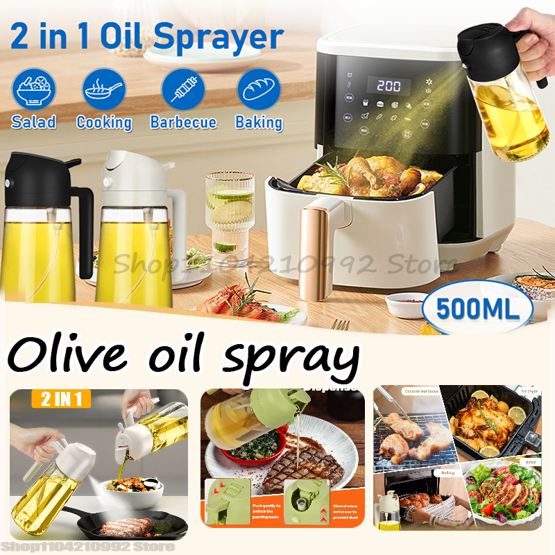 Olive Oil Spray Oil Sprayer Pl - Camping Cooking Oil Bottle avis et prix