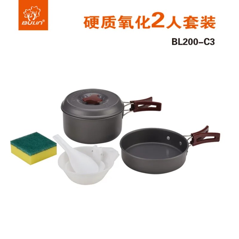 Bulin Outdoor Pot Set Pot Camp - Camping Cooking Set With Kettle avis et prix