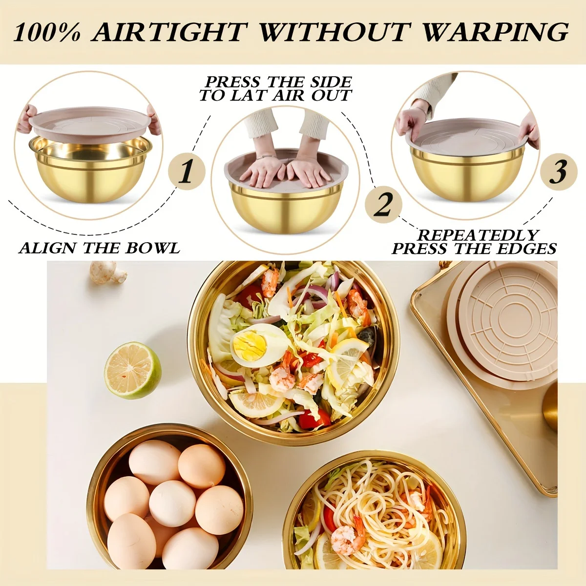 10-piece gold stainless steel  - Camping Cooking Tool Set avis et prix