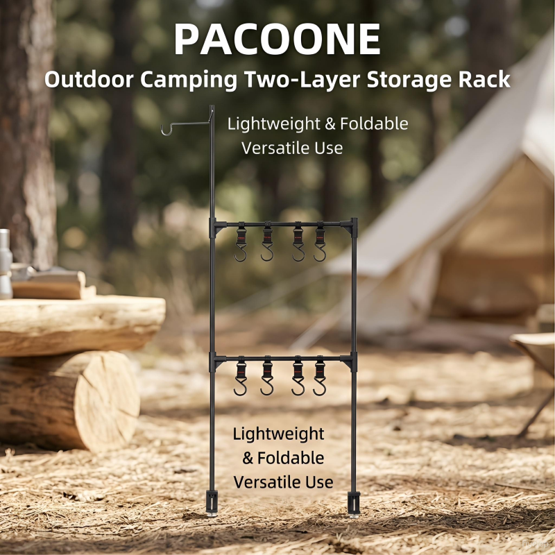 PACOONE Camping Shelf IGT Lant - Camping Outdoor Cooking Table avis et prix