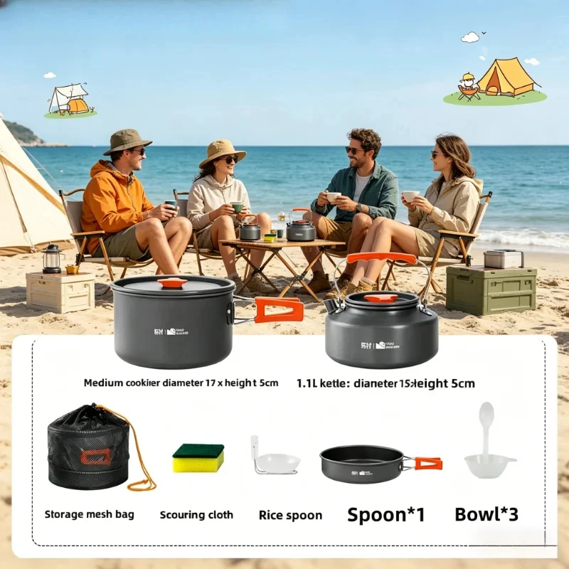 Camping Cookware Set Outdoor P - Camping Cooking Set Jetboil avis et prix