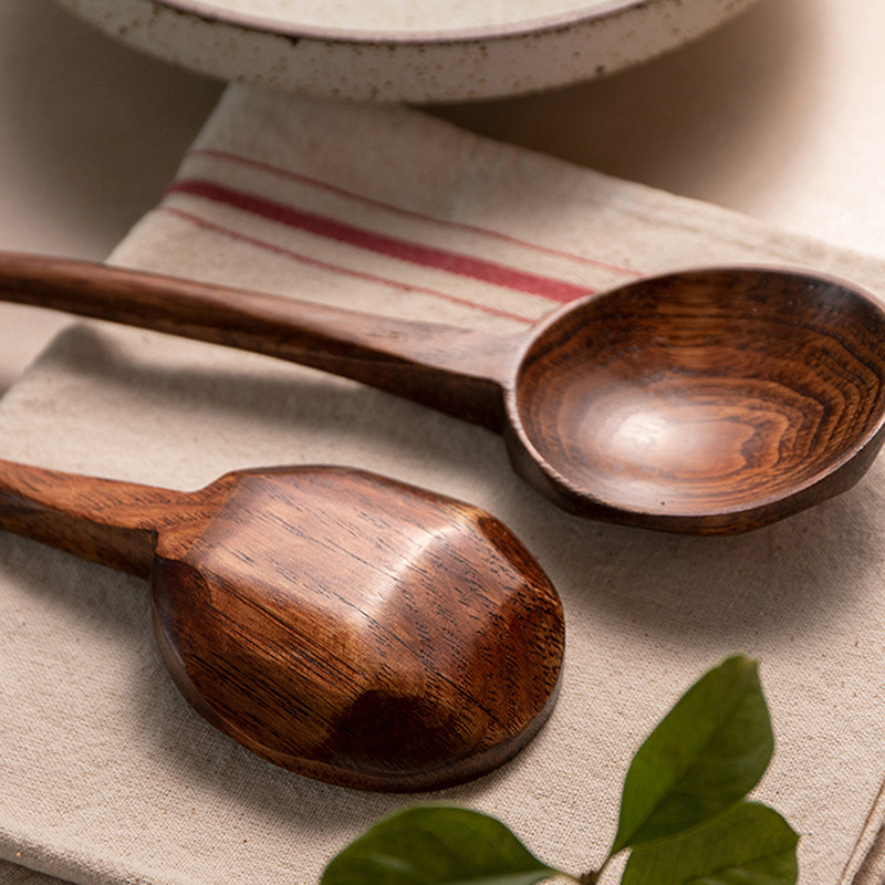 Long Handle Ramen Wooden Spoon - Japanese Camping Cooking avis et prix
