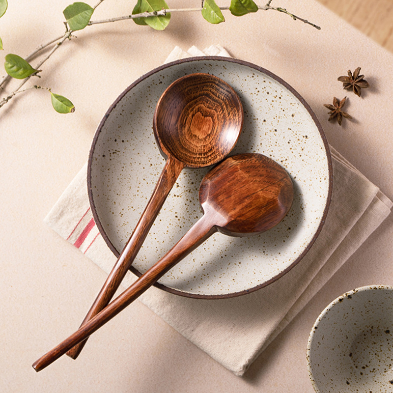 Long Handle Ramen Wooden Spoon - Japanese Camping Cooking avis et prix