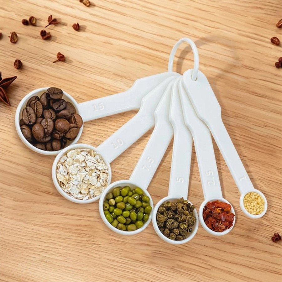 6pcs/set Nestable Plastic Meas - Camping Cooking Tool Set avis et prix