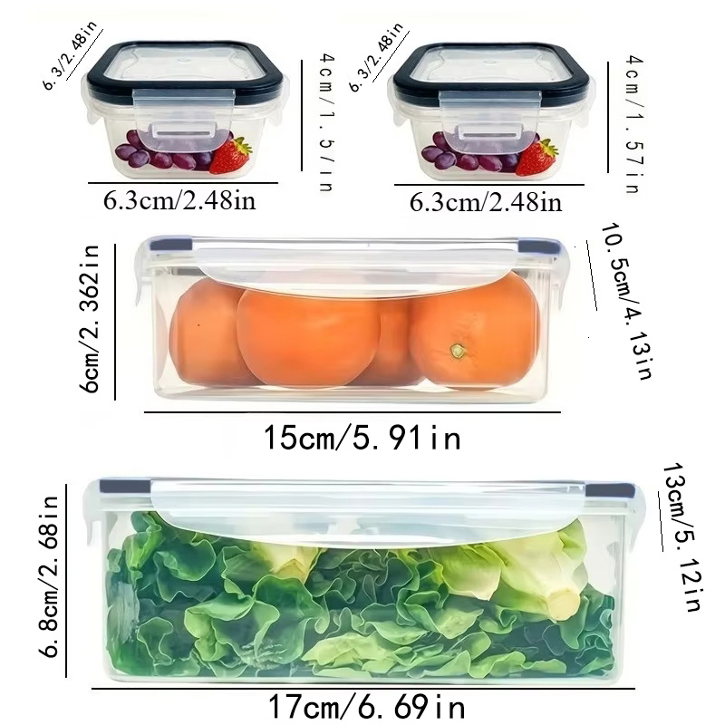 8Pcs Set Includes 4 Containers - Camping Cooking Food avis et prix