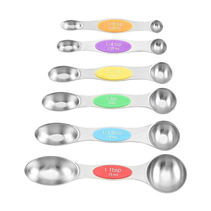 8Pcs Magnetic Dual-End Measuri - Camping Cooking Tool Set avis et prix