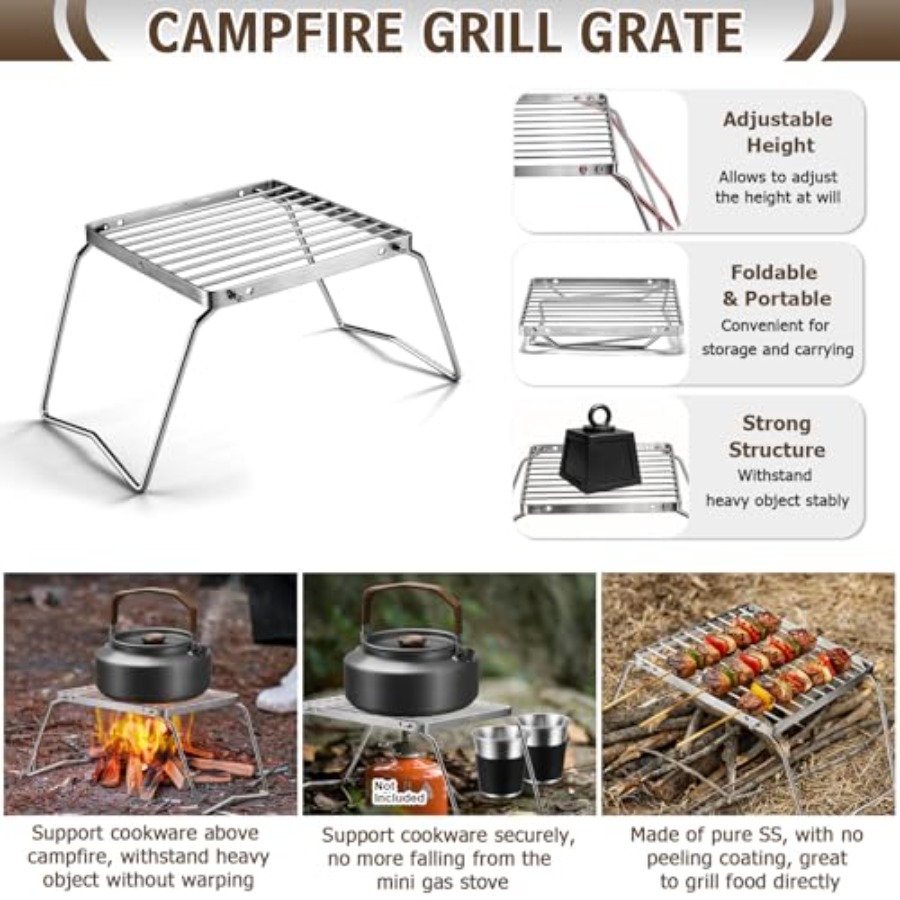 Camping cookware mess kit for  - Campfire Cooking avis et prix