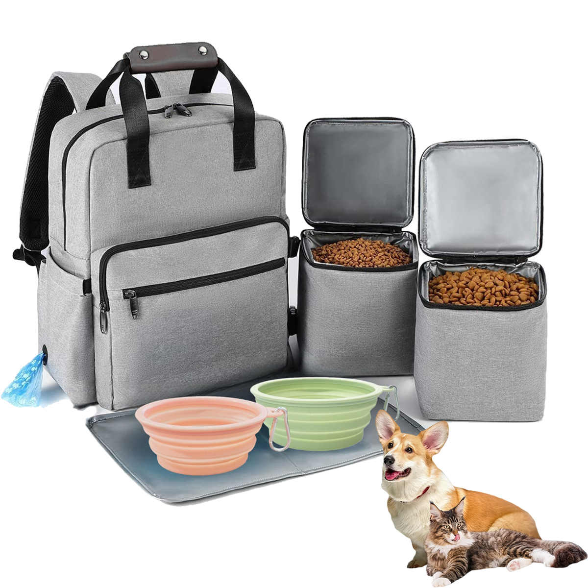 4 Set Dog Travel Bag Multi-Fun - Camping Cooking Food avis et prix