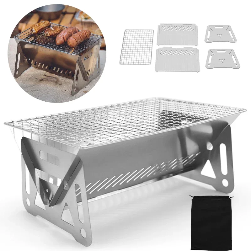 Grille Bbq Grill Barbecue Grid - Camping Cooking Range avis et prix