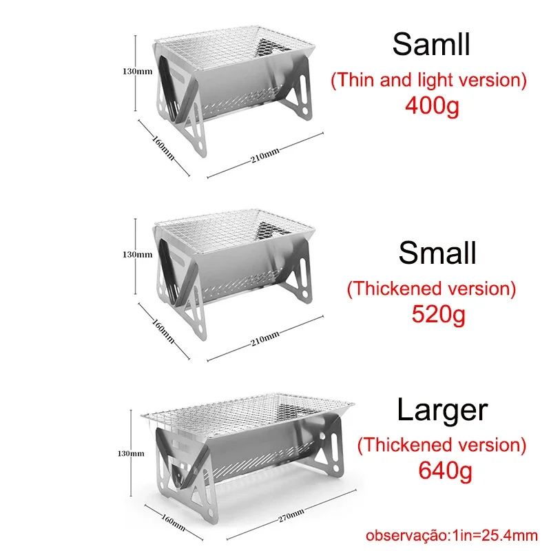Grille Bbq Grill Barbecue Grid - Camping Cooking Range avis et prix