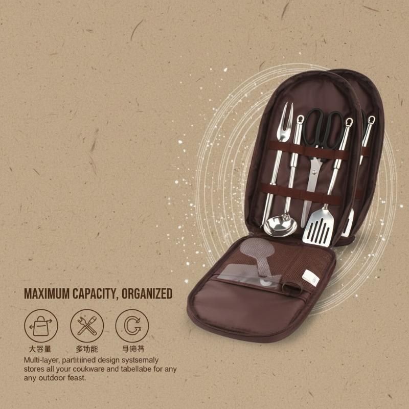 Outdoor Cooking Bag Camping St - Camping Cooking Utensils Storage avis et prix