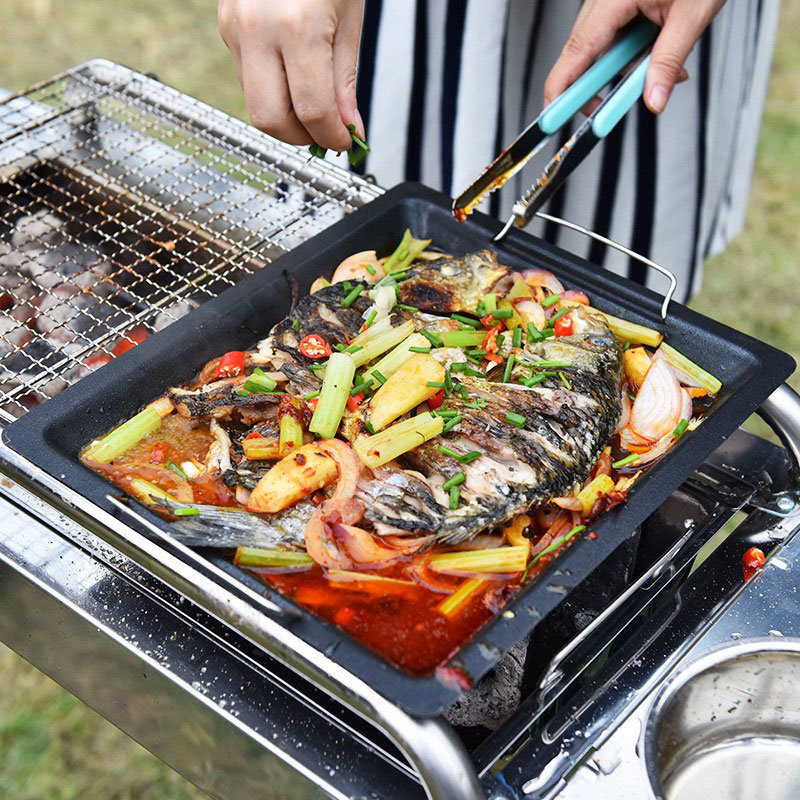 Outdoors Thick Square Grill Pa - Camping Hiking Cooking avis et prix
